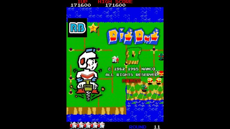 Dig Dug Rounds ≫ Revive la diversión retro con Dig Dug II: ¡Aventuras subterráneas sin ...